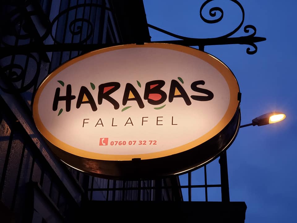 Harabas restaurang banner